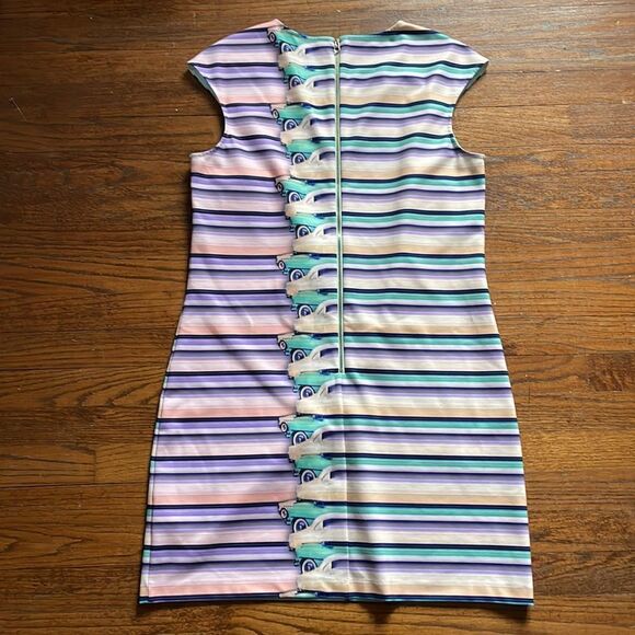 Vintage Ted Baker Charae Car Print Dress - Picture 5 of 6